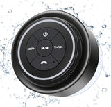 Bluetooth Shower Speaker, Portable Bluetooth Speakers, IP67 Waterproof Speaker with Suction Cup, Floating, Crystal Sound